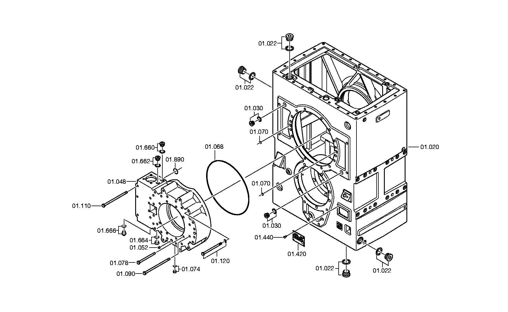 OIL LEVEL TUBE 3084201092 ZF