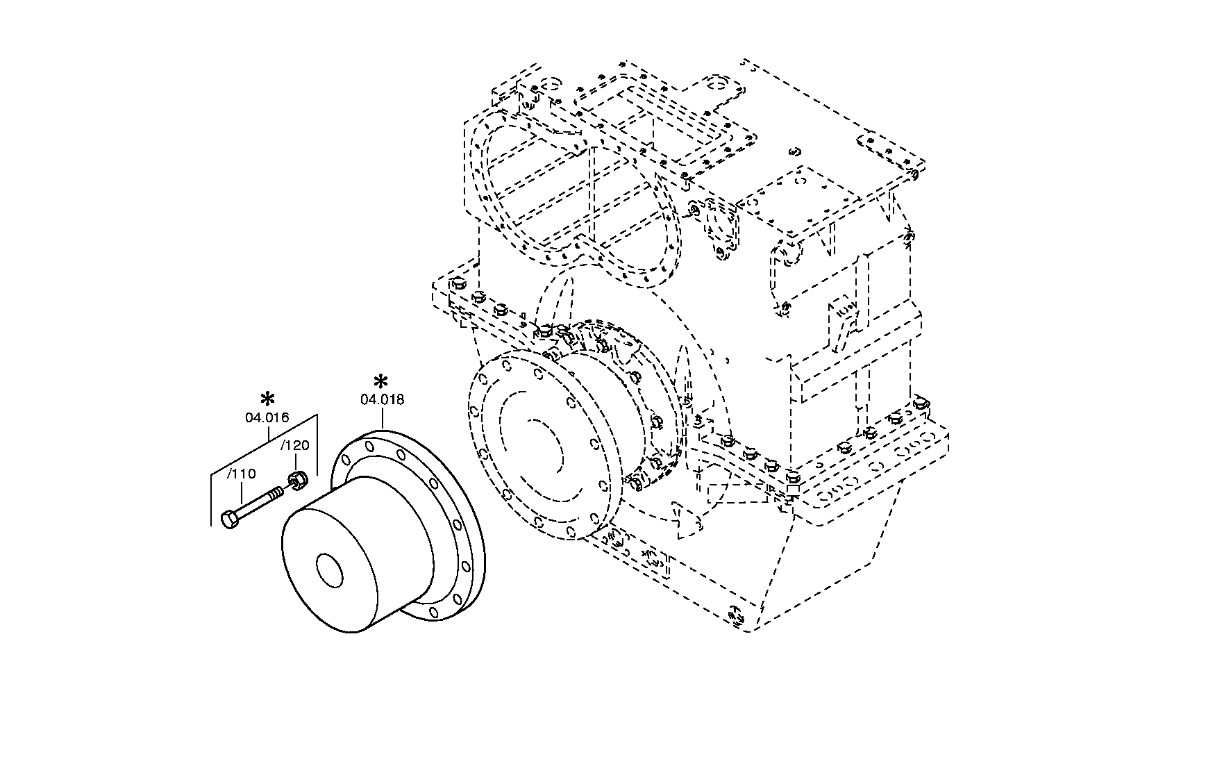 AX.ROLLER BEAR. 0635900293 ZF