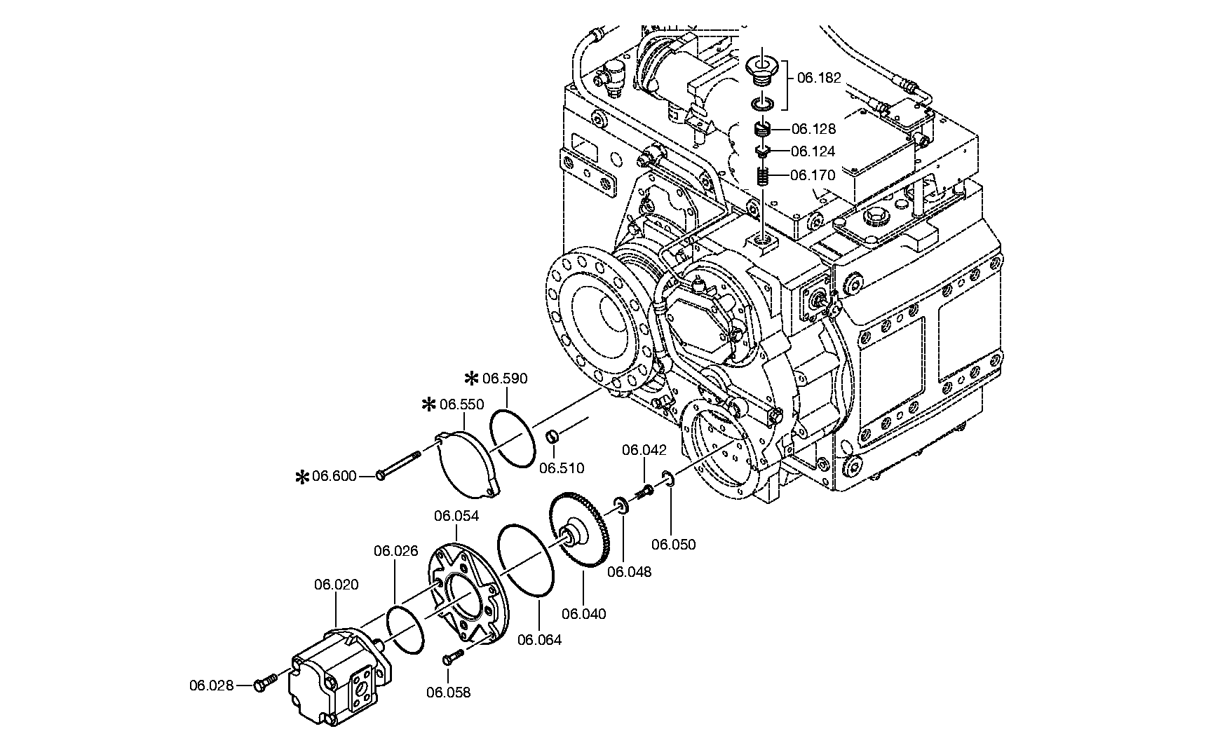 Входная шестерня 3084306072 ZF