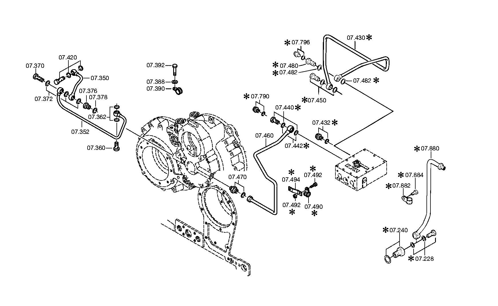 Прокладка 3084307188 ZF