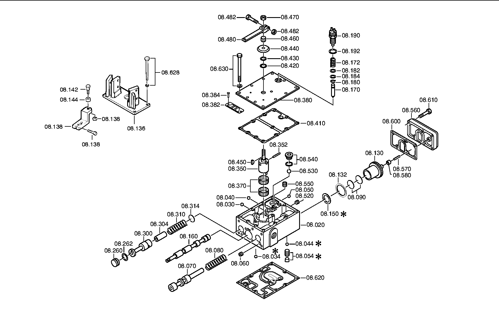 LEVER 3084210150 ZF