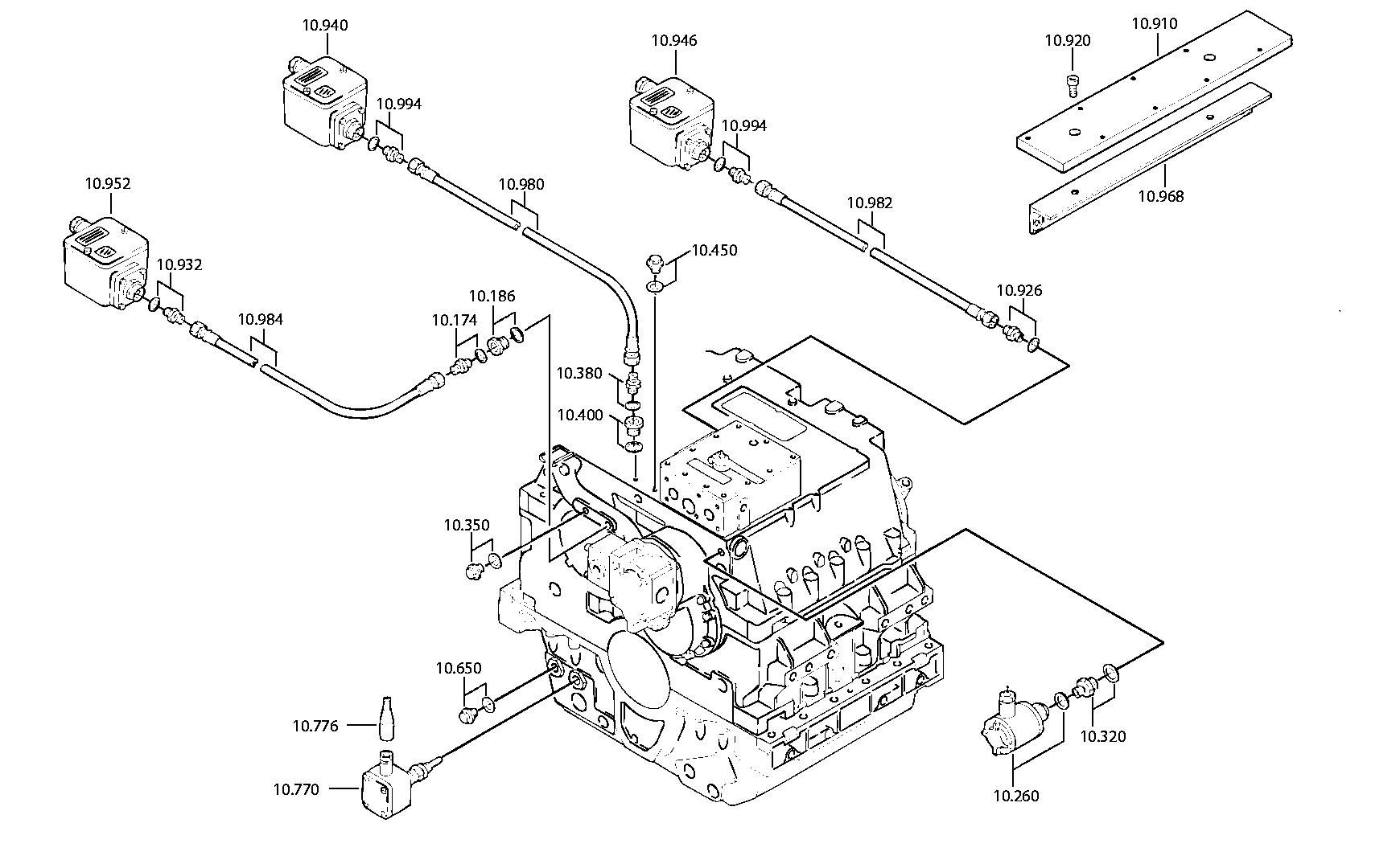 Жгут проводов 3084210143 ZF