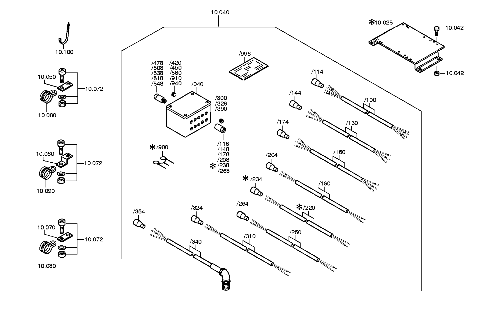 Жгут проводов 3084210253 ZF