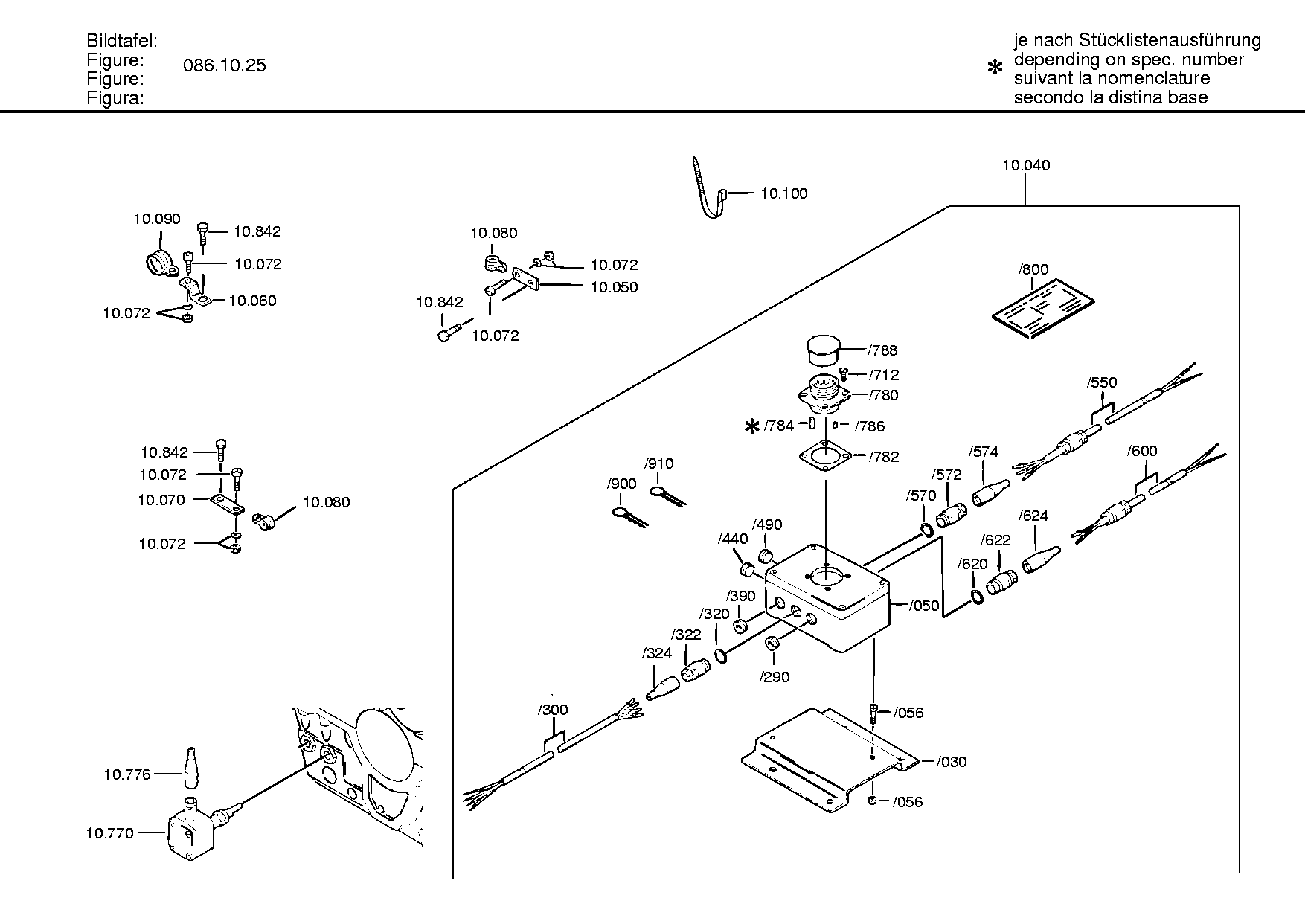 Жгут проводов 3084210065 ZF