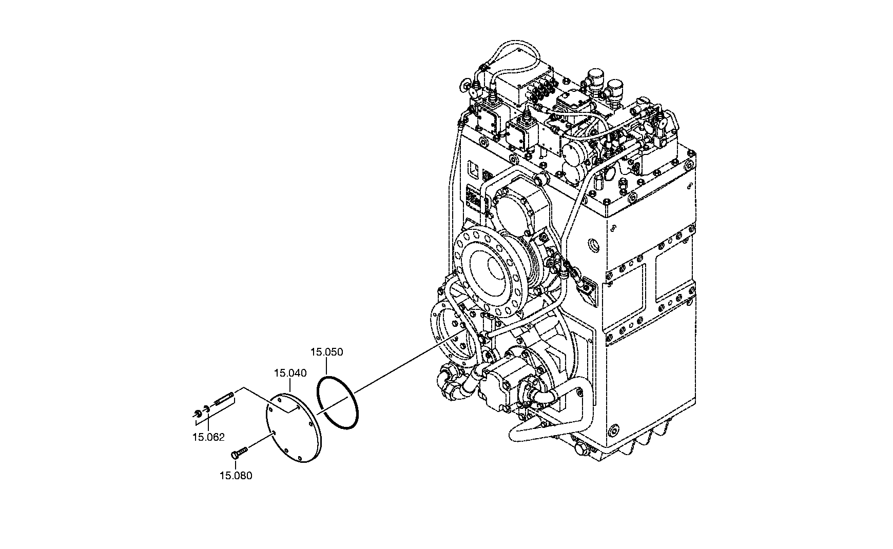Крышка 3084315037 ZF