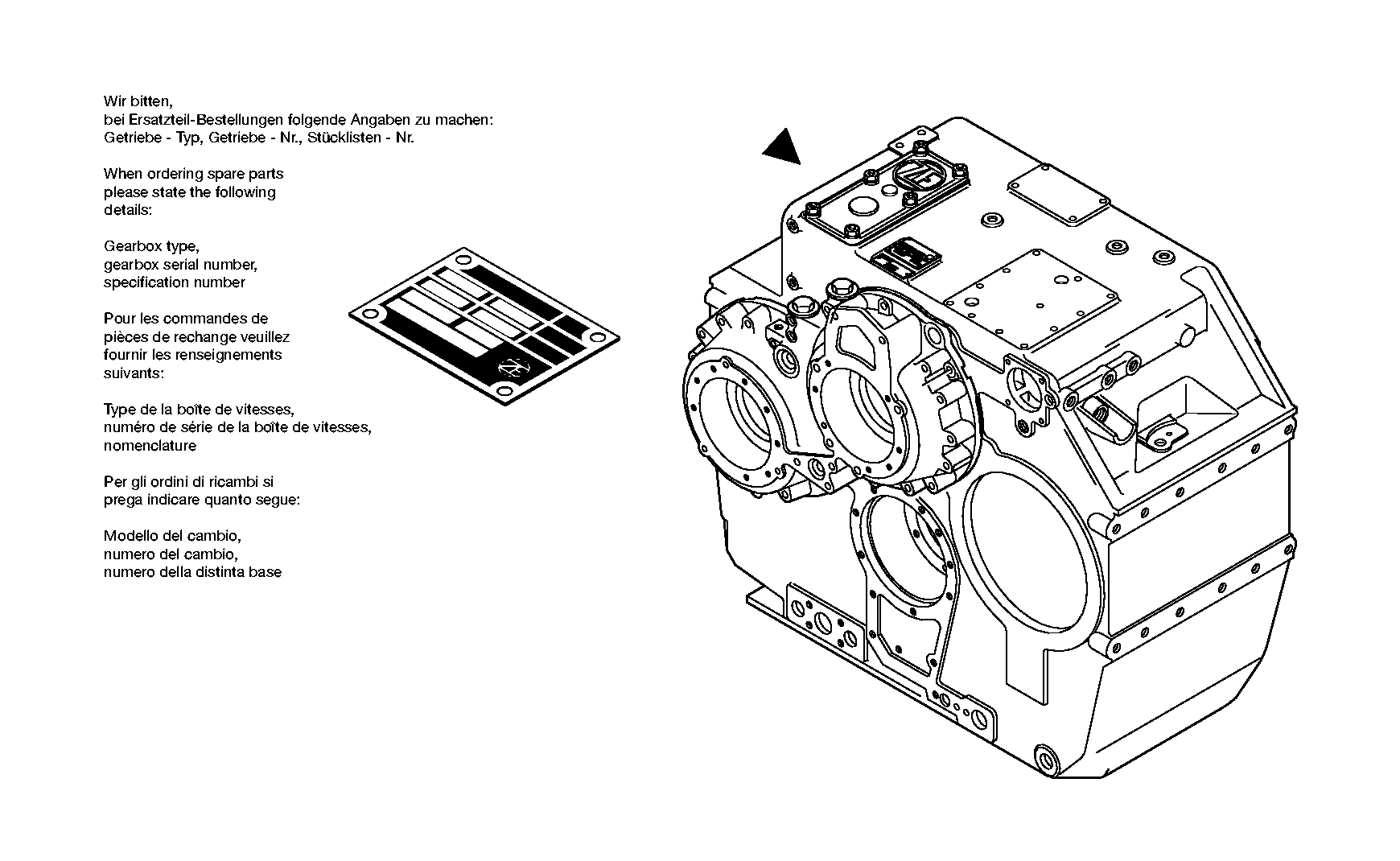 PUMP DRIVE 3084106432 ZF