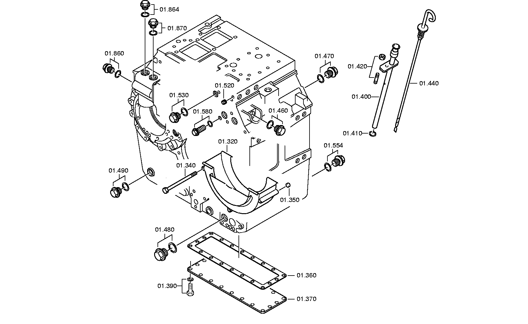 Корпус 3085201036 ZF