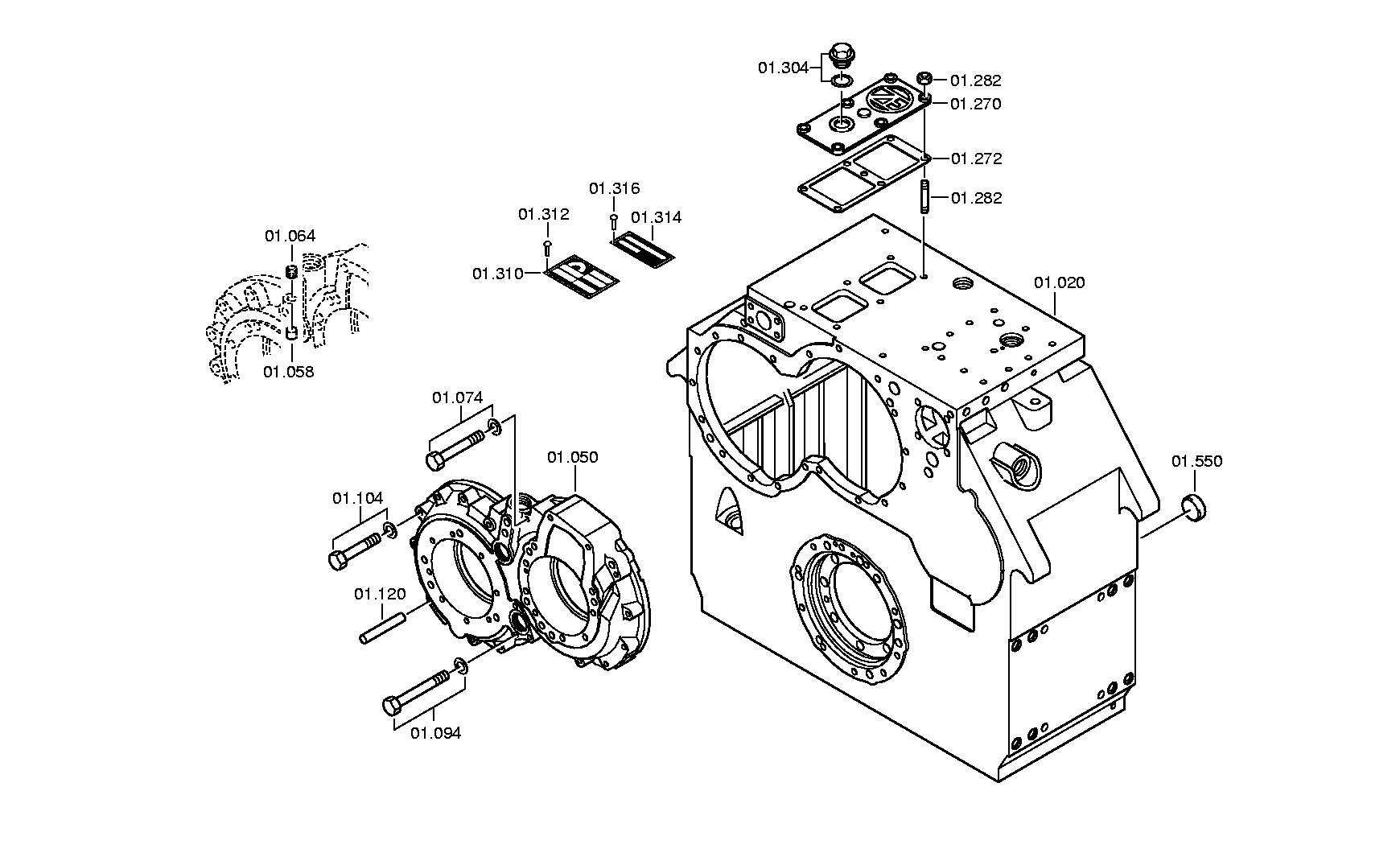 Прокладка 3085301095 ZF