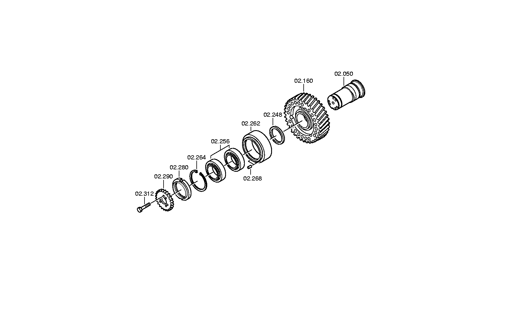 OIL FEEDER 3085302046 ZF