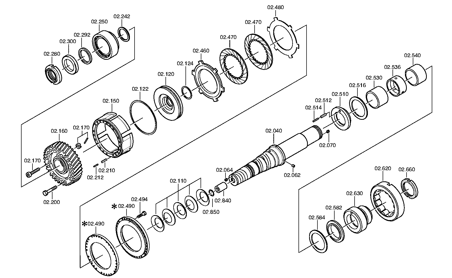 Прокладка 3085303034 ZF