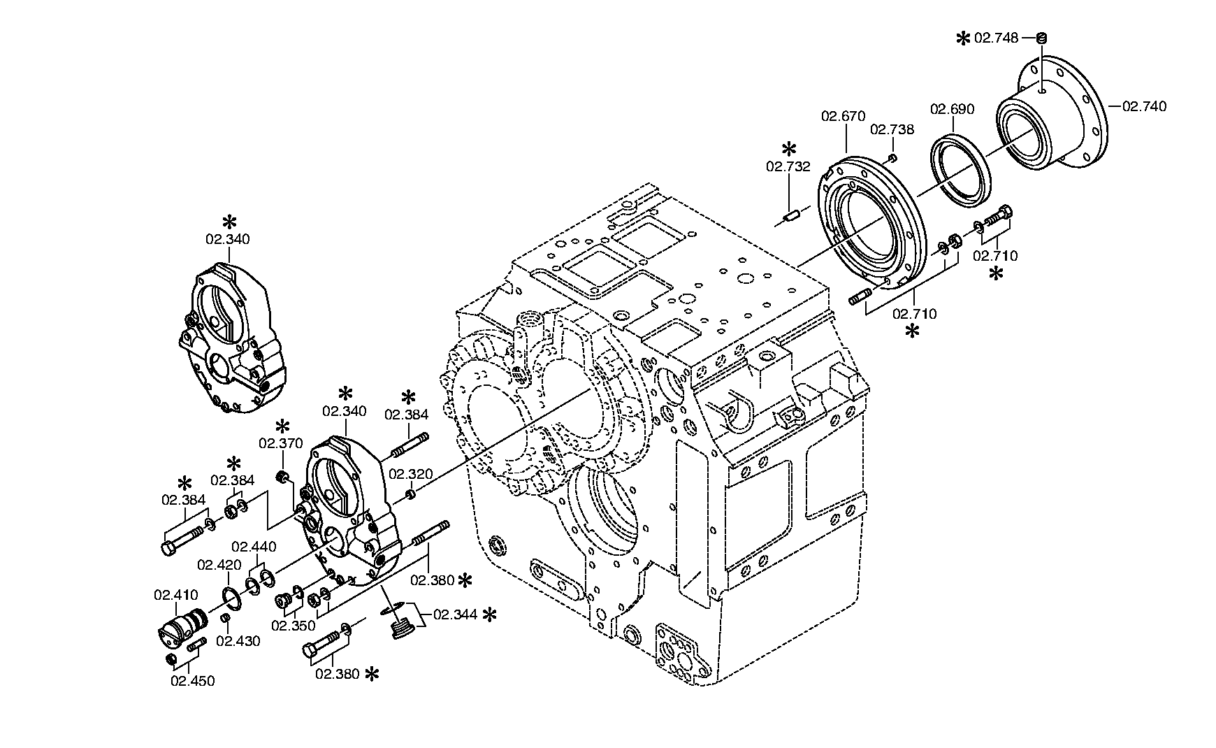 Концевая шайба 3085302172 ZF