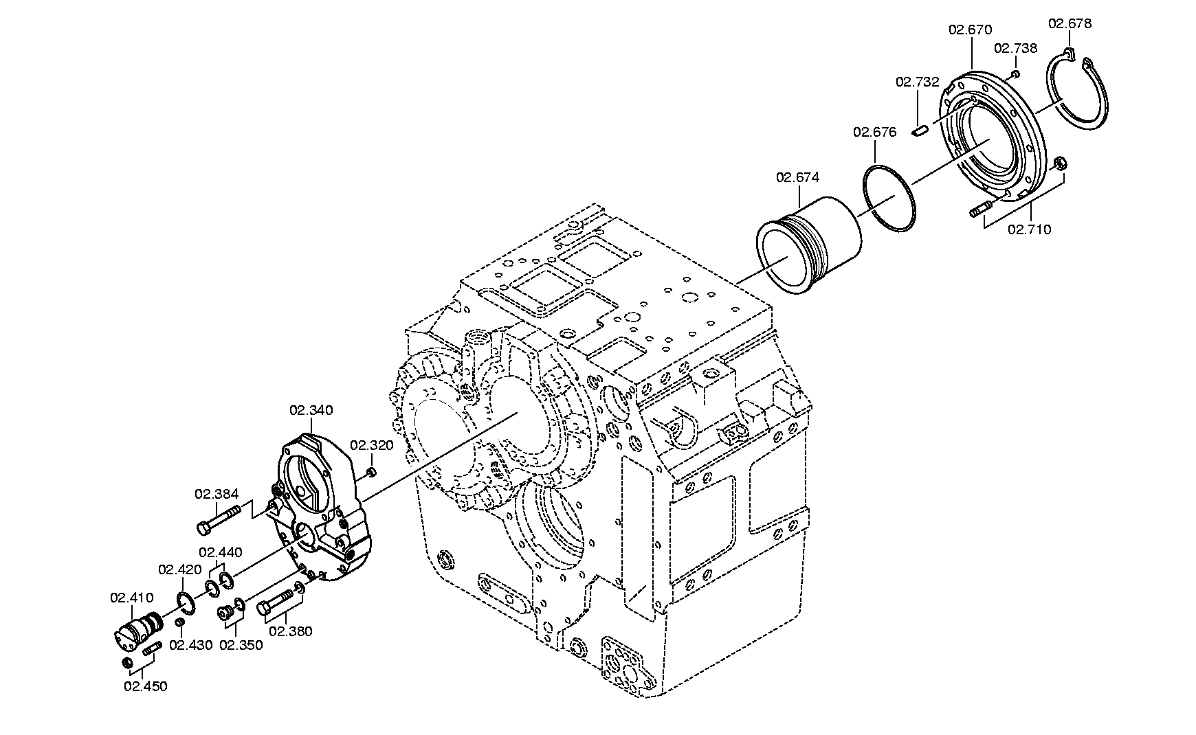 PUMP DRIVE GEAR 3085306040 ZF