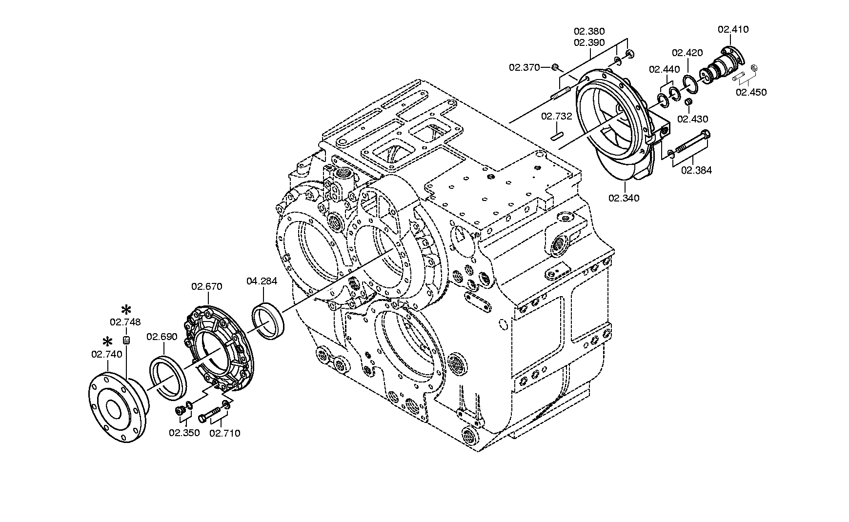 OIL FEEDER 3085302193 ZF