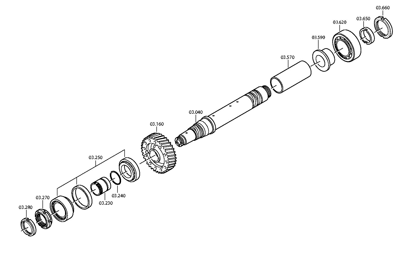 Входной фланец 3083302059 ZF
