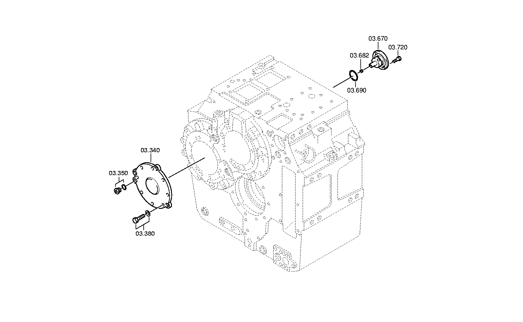 OIL FEEDER 3085303039 ZF
