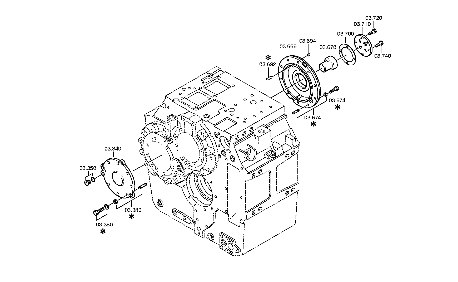 OIL FEEDER 3085303014 ZF
