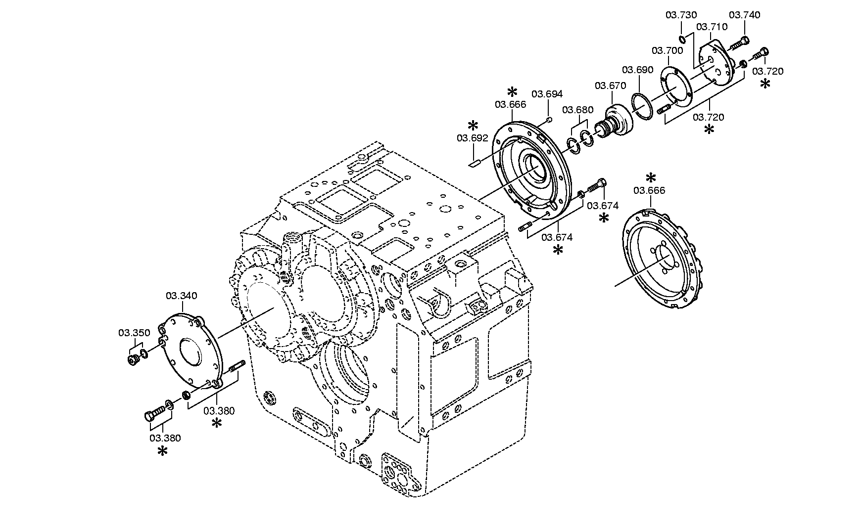 Косозубое зубчатое колесо 3085203021 ZF