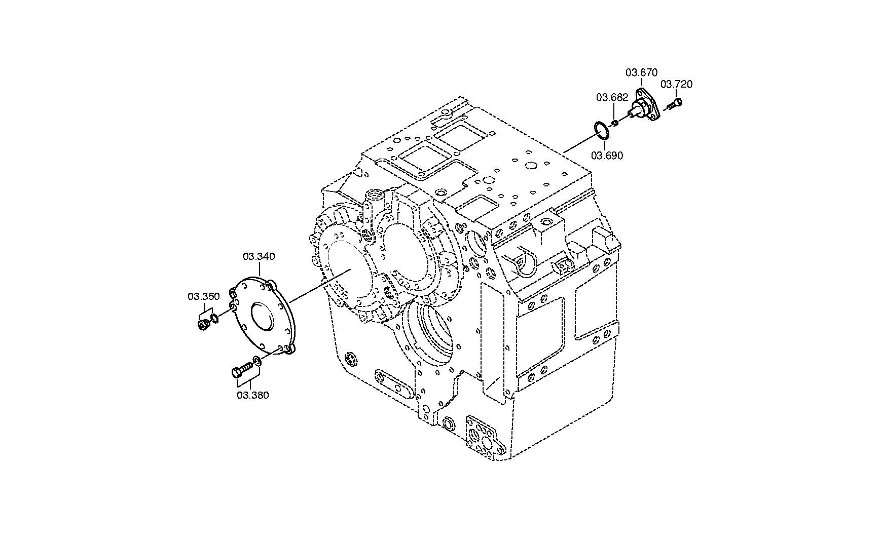OIL FEEDER 3085303058 ZF