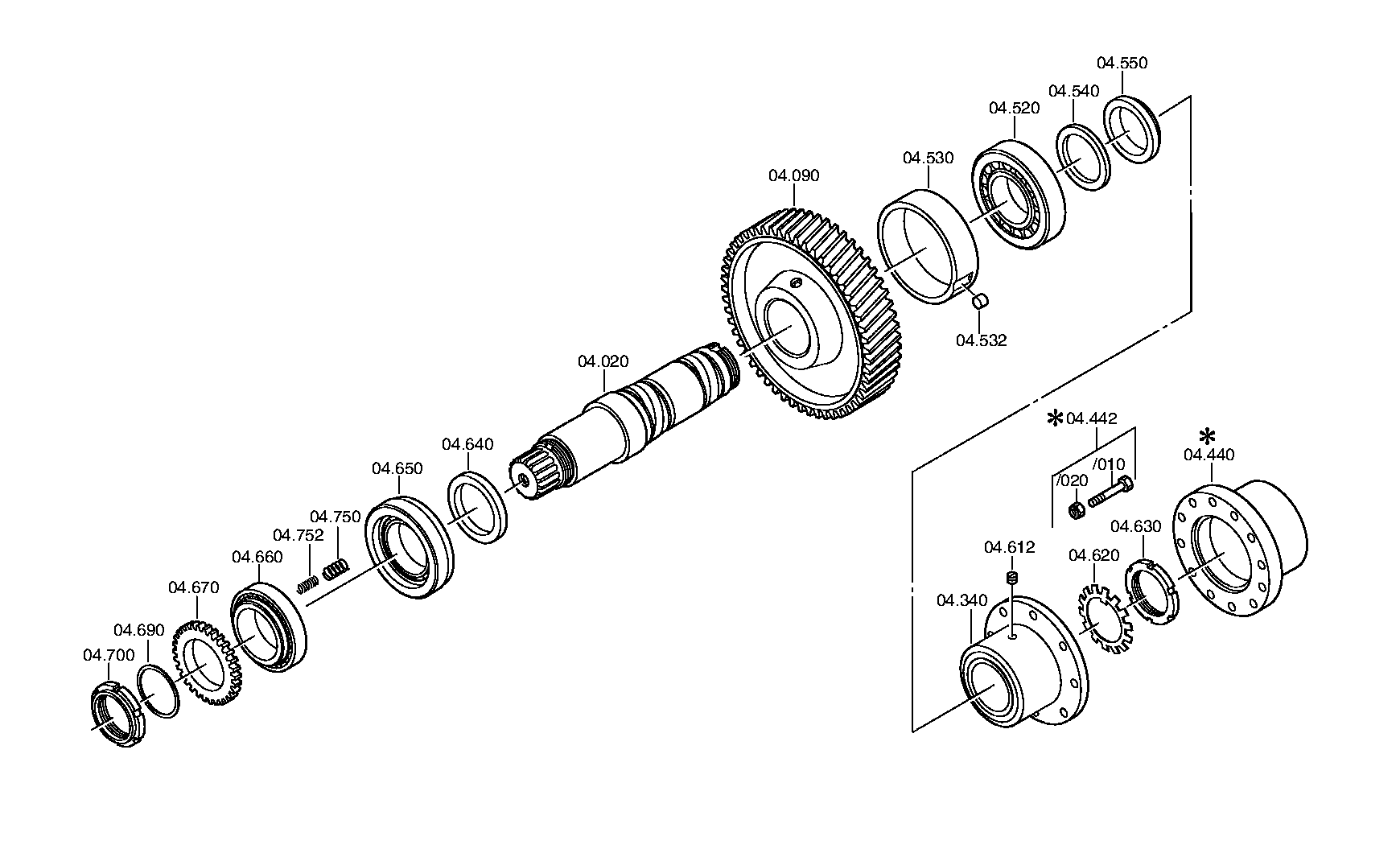Прокладка 3085304095 ZF