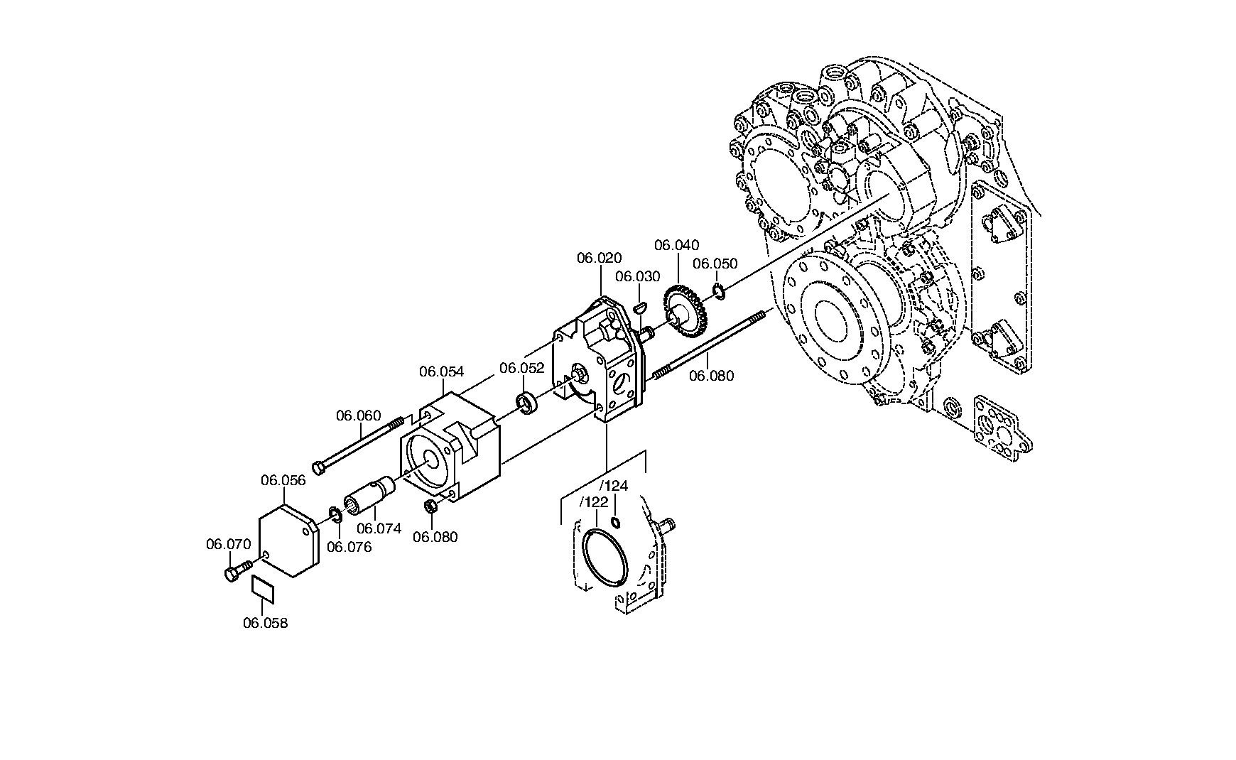 PRESSURE TUBE 3085206012 ZF