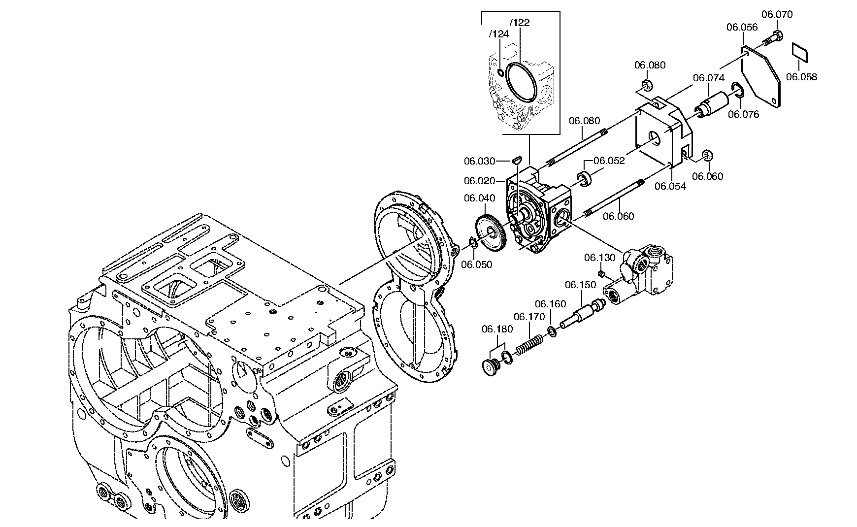 SUCTION LINE 3085207172 ZF
