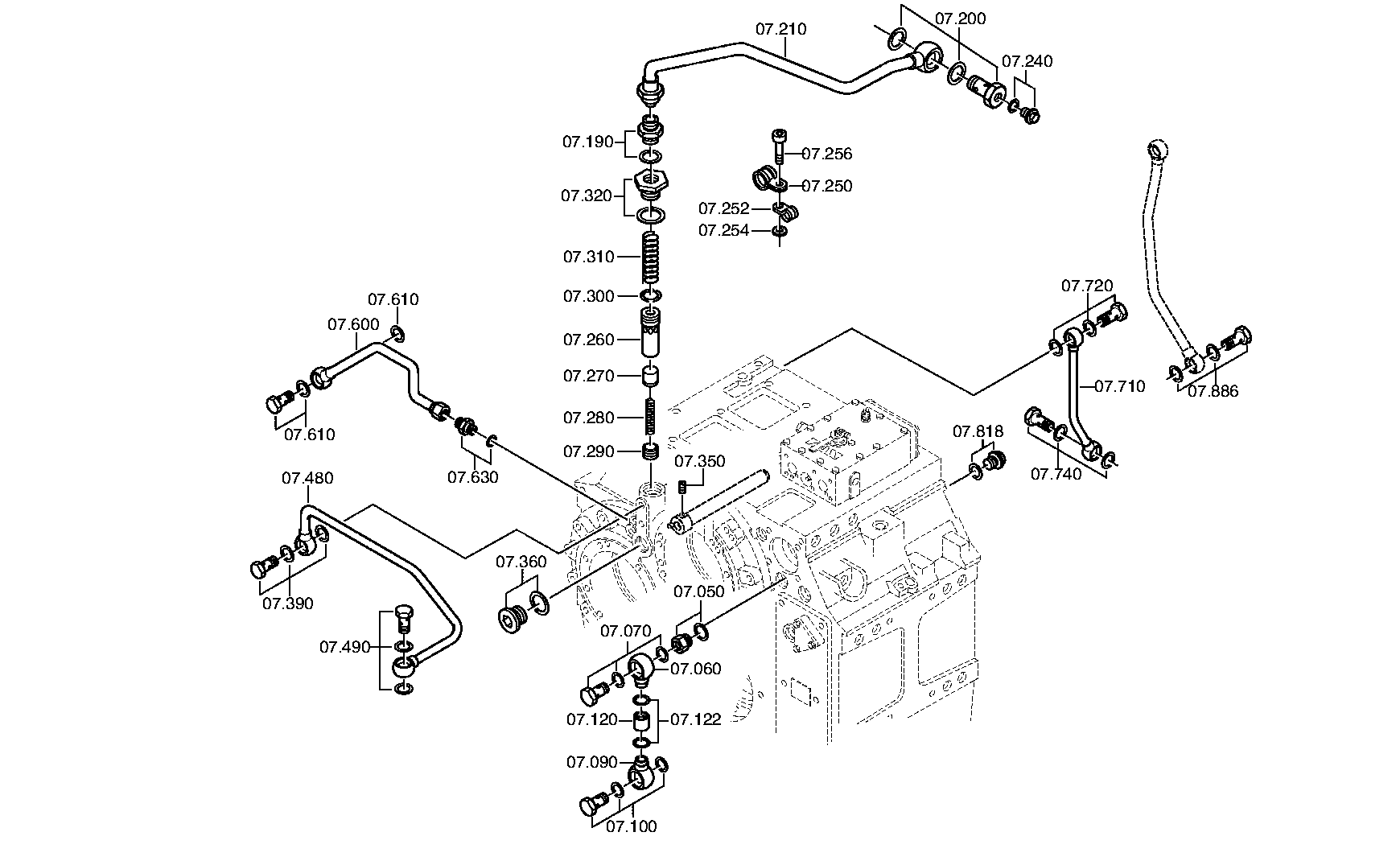 CONTROL LINE 3085207112 ZF