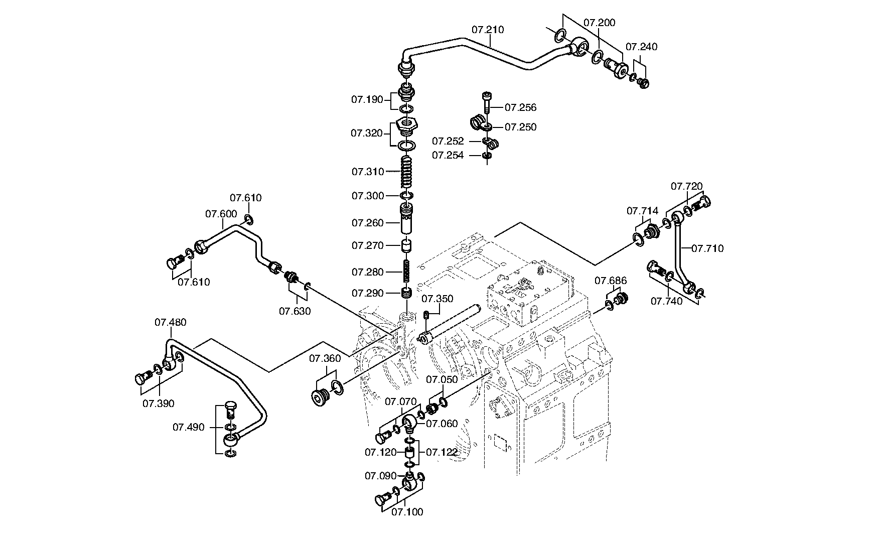 CONTROL LINE 3085207120 ZF