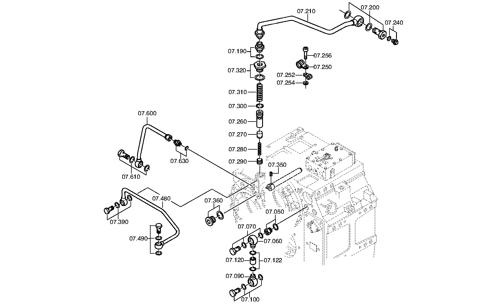 CONTROL LINE 3085207149 ZF