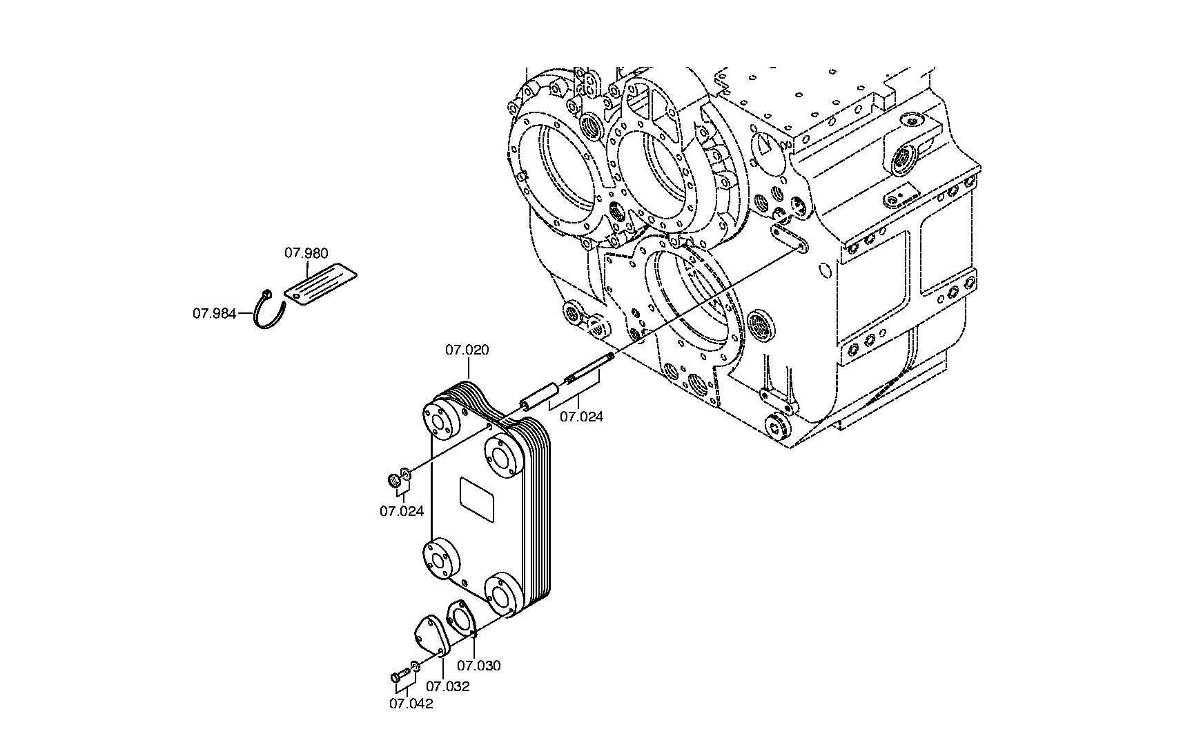 CONTROL LINE 3085207214 ZF