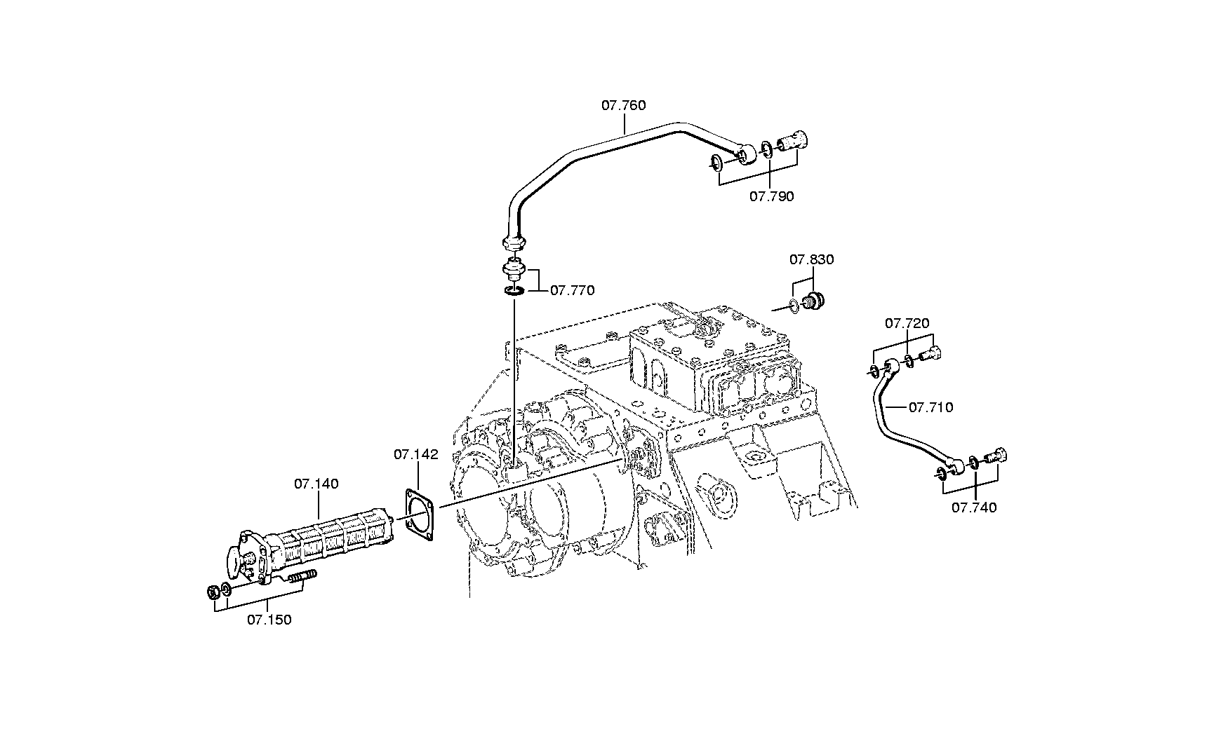 CONTROL LINE 3085207197 ZF