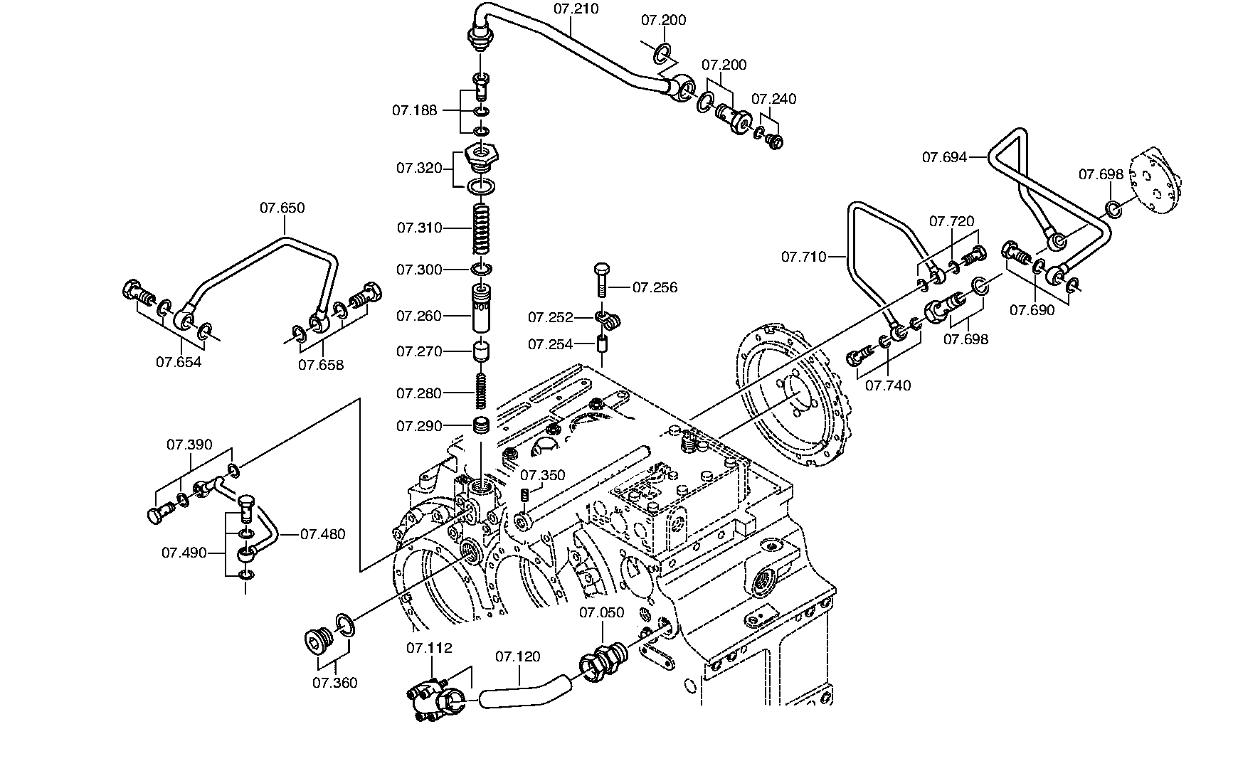 CONTROL LINE 3085207192 ZF