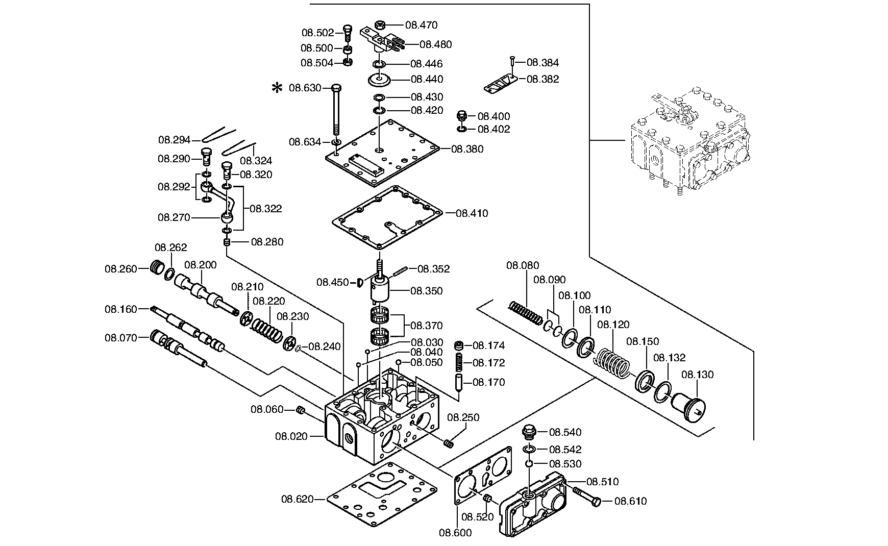 LEVER 3083209003 ZF