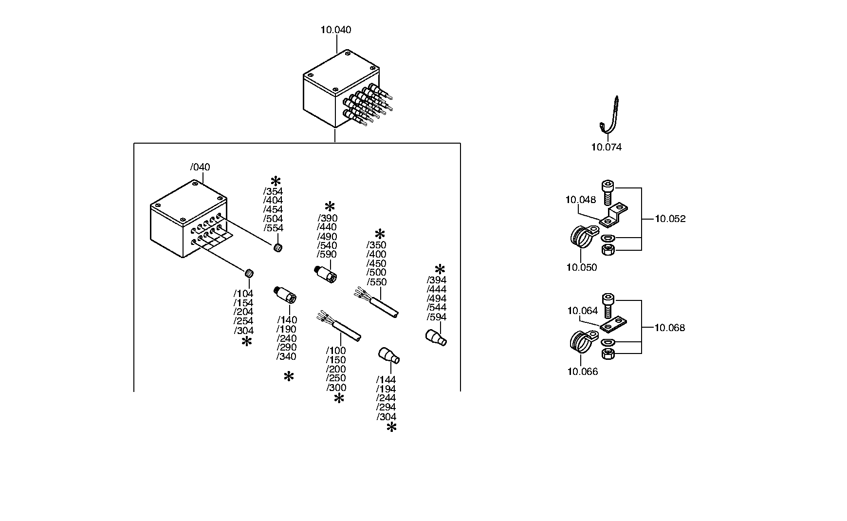 Жгут проводов 3085210334 ZF