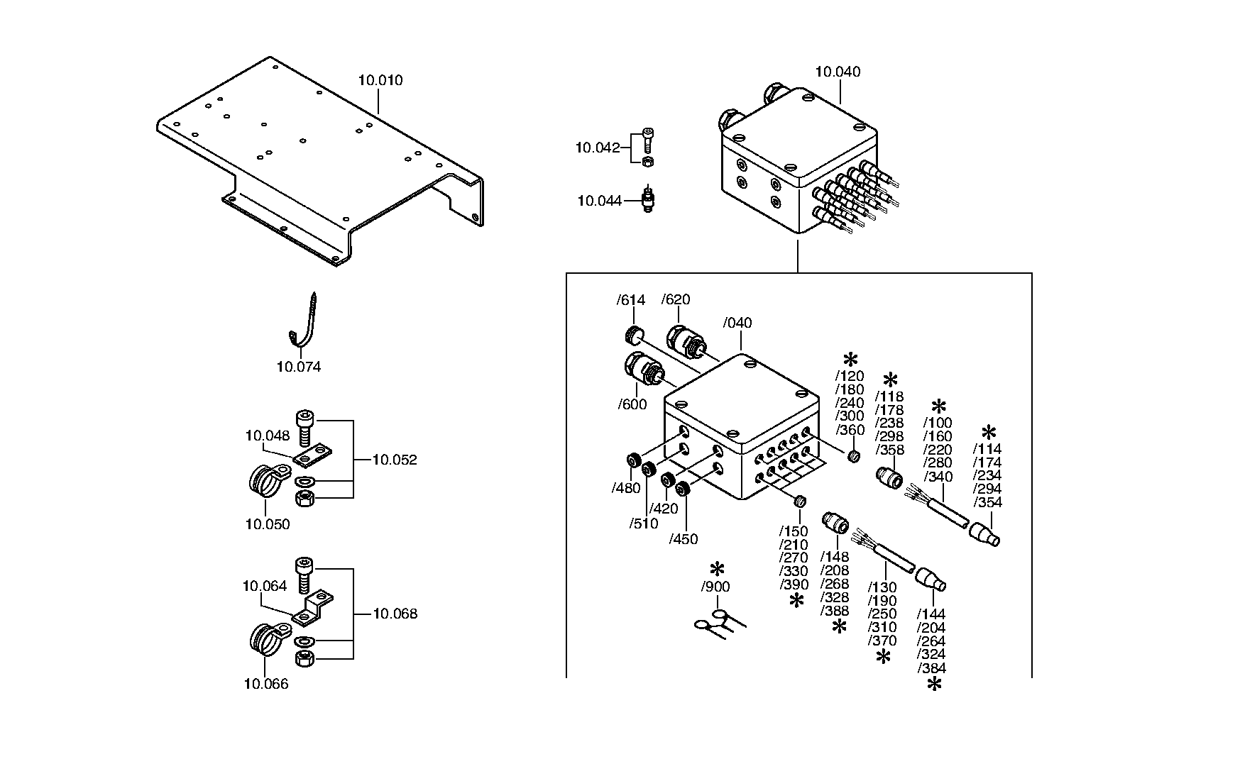 Жгут проводов 3085210390 ZF