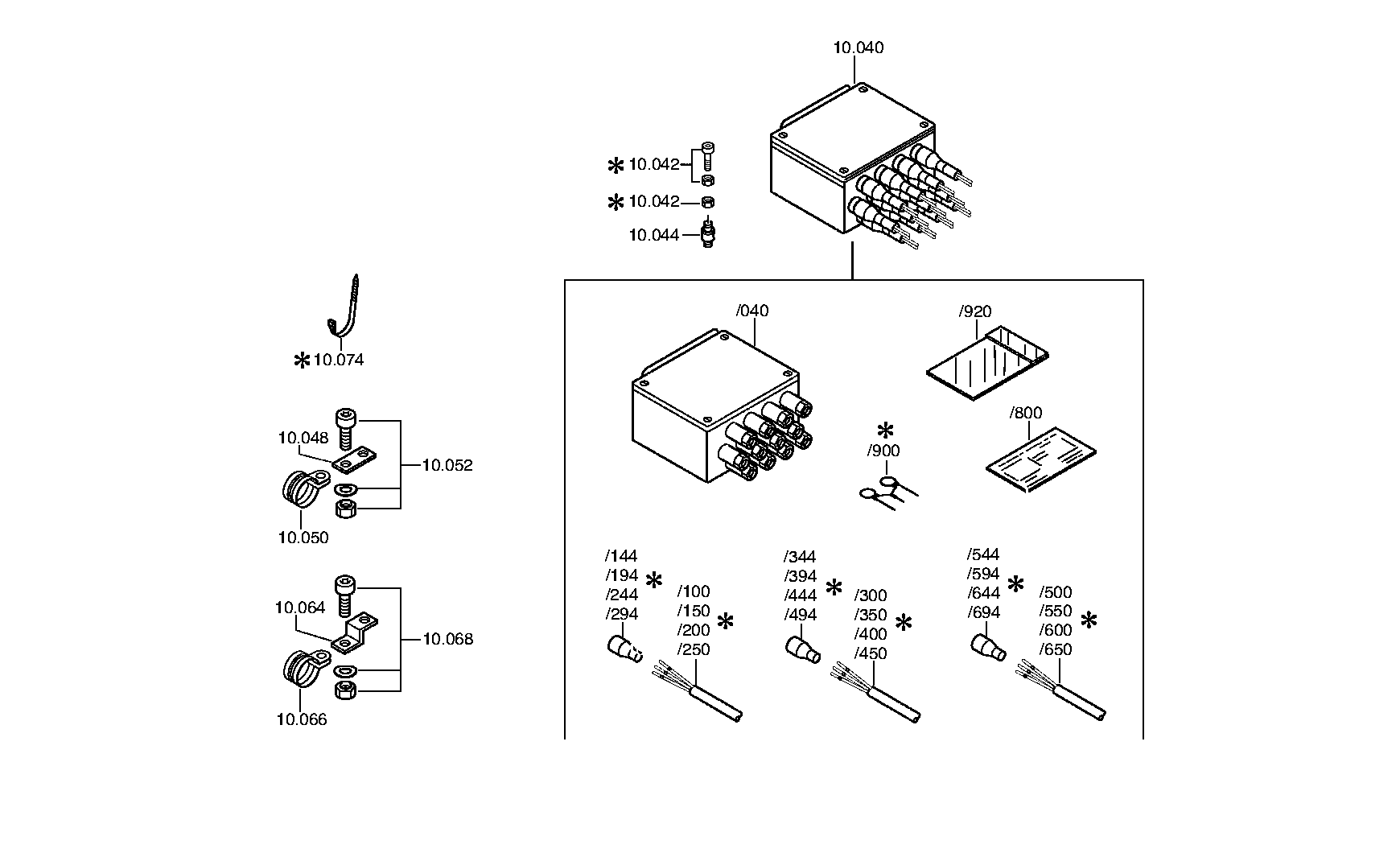Жгут проводов 3085210422 ZF