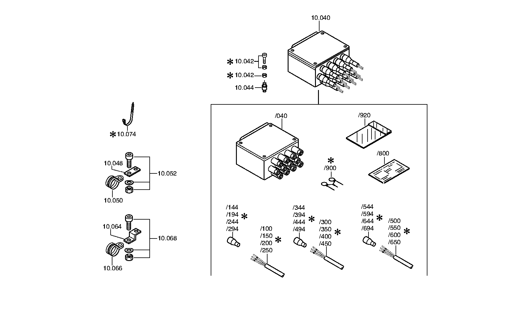 Жгут проводов 3085210425 ZF