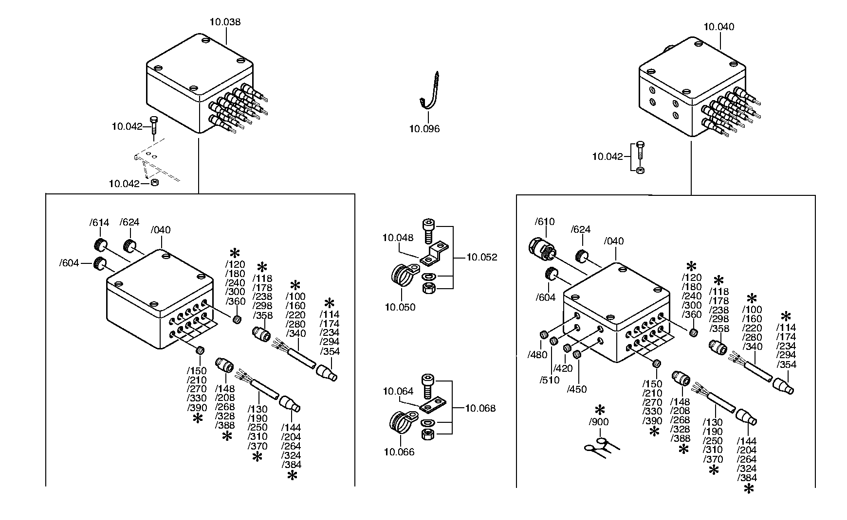 Жгут проводов 3085210460 ZF
