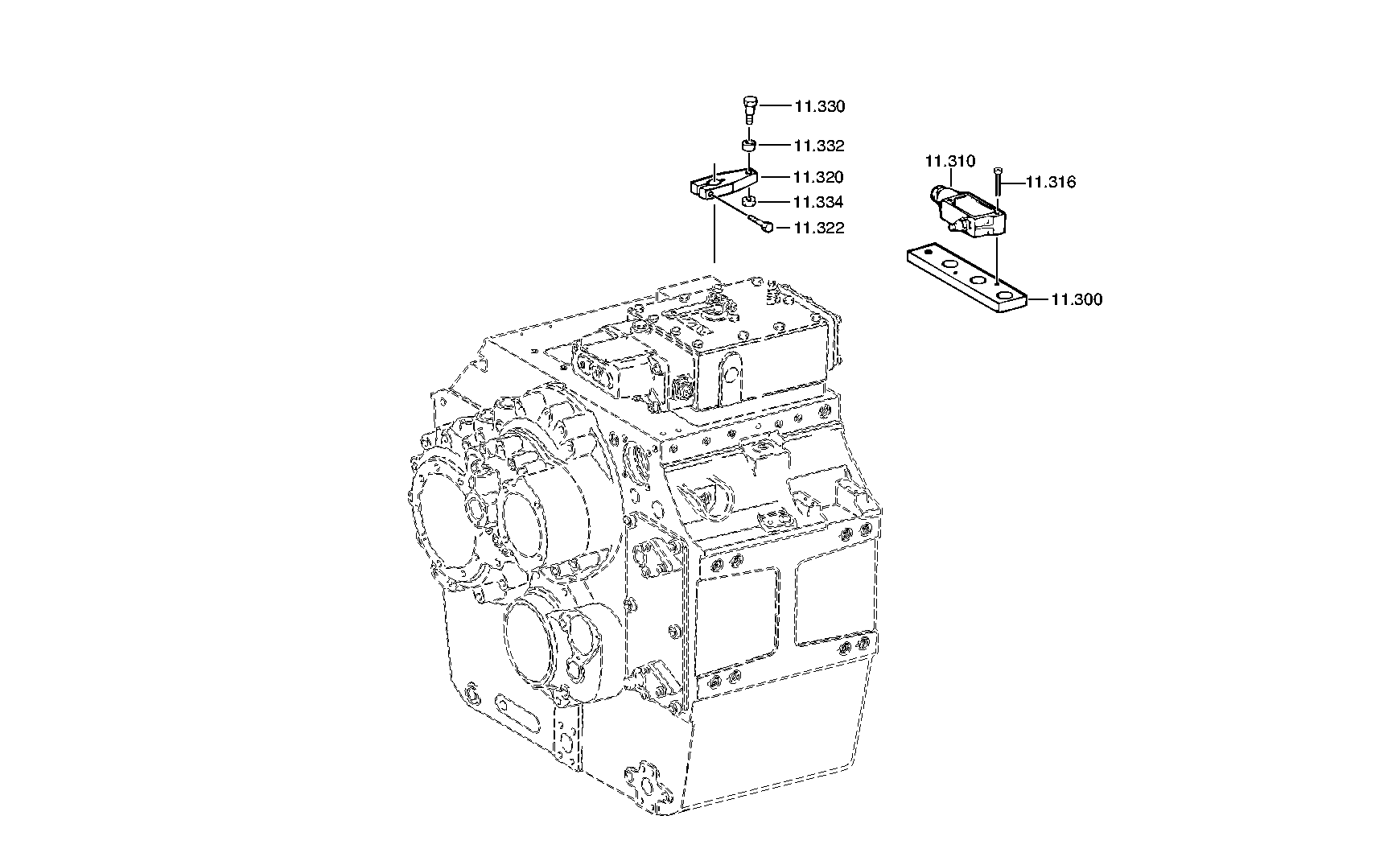 LEVER 3082310092 ZF