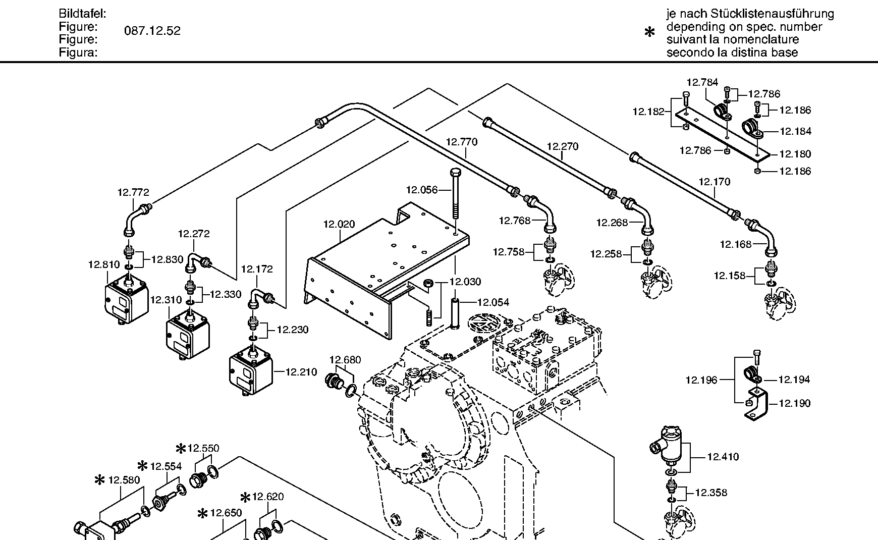 Жгут проводов 3085210253 ZF