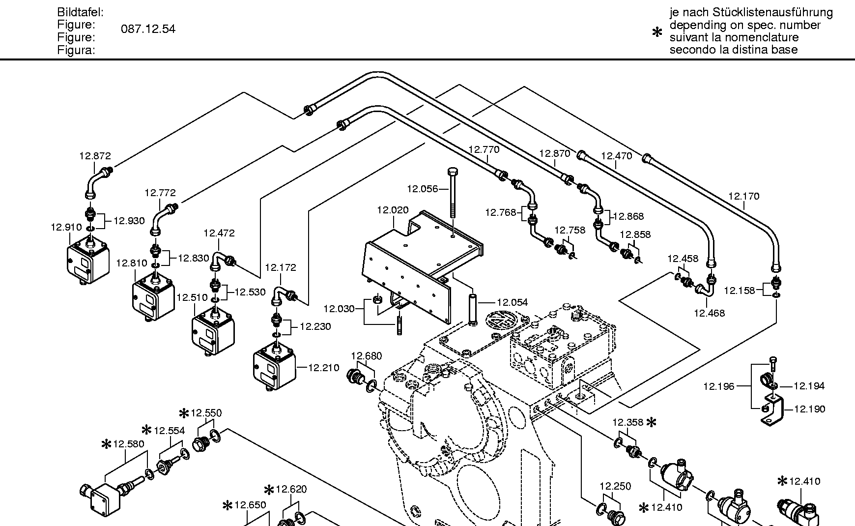 Жгут проводов 3085212022 ZF