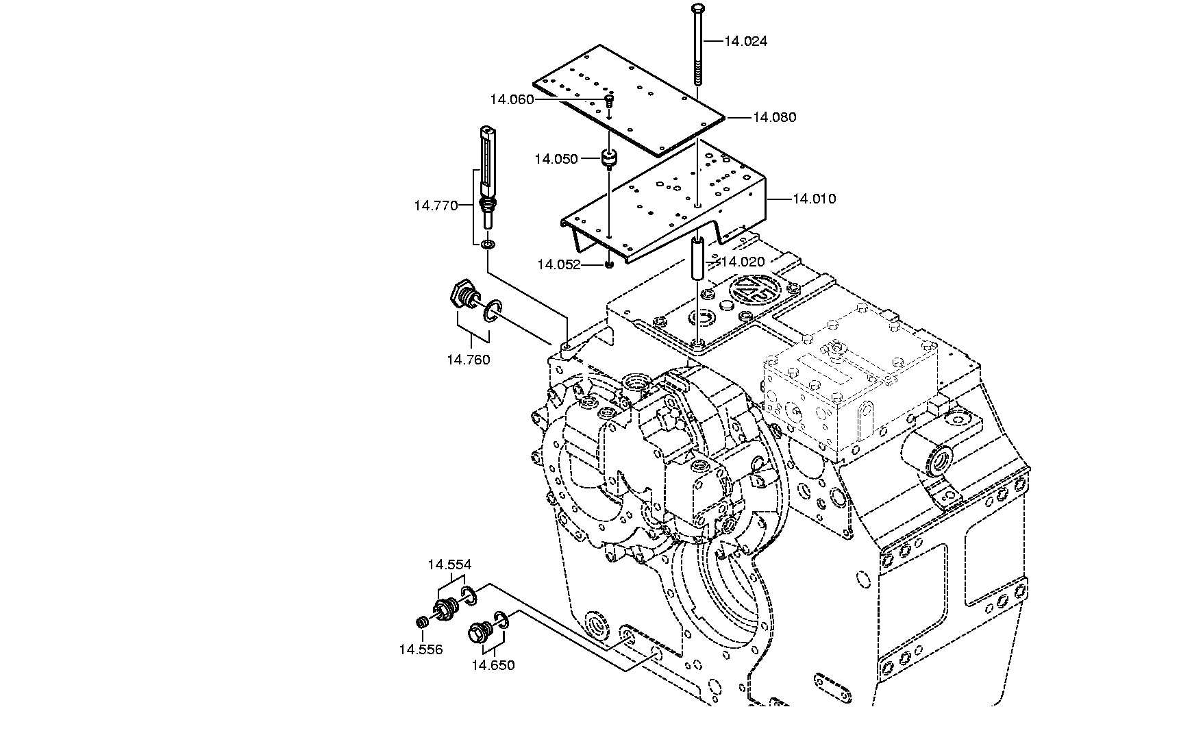 Жгут проводов 3085214008 ZF