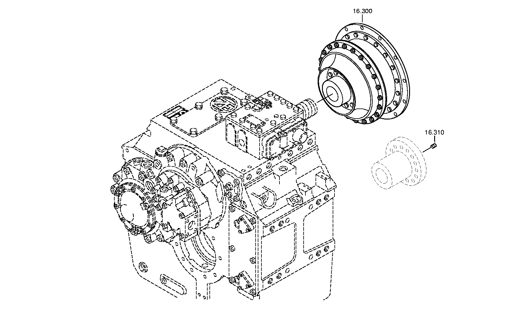 Муфта 0501207716 ZF