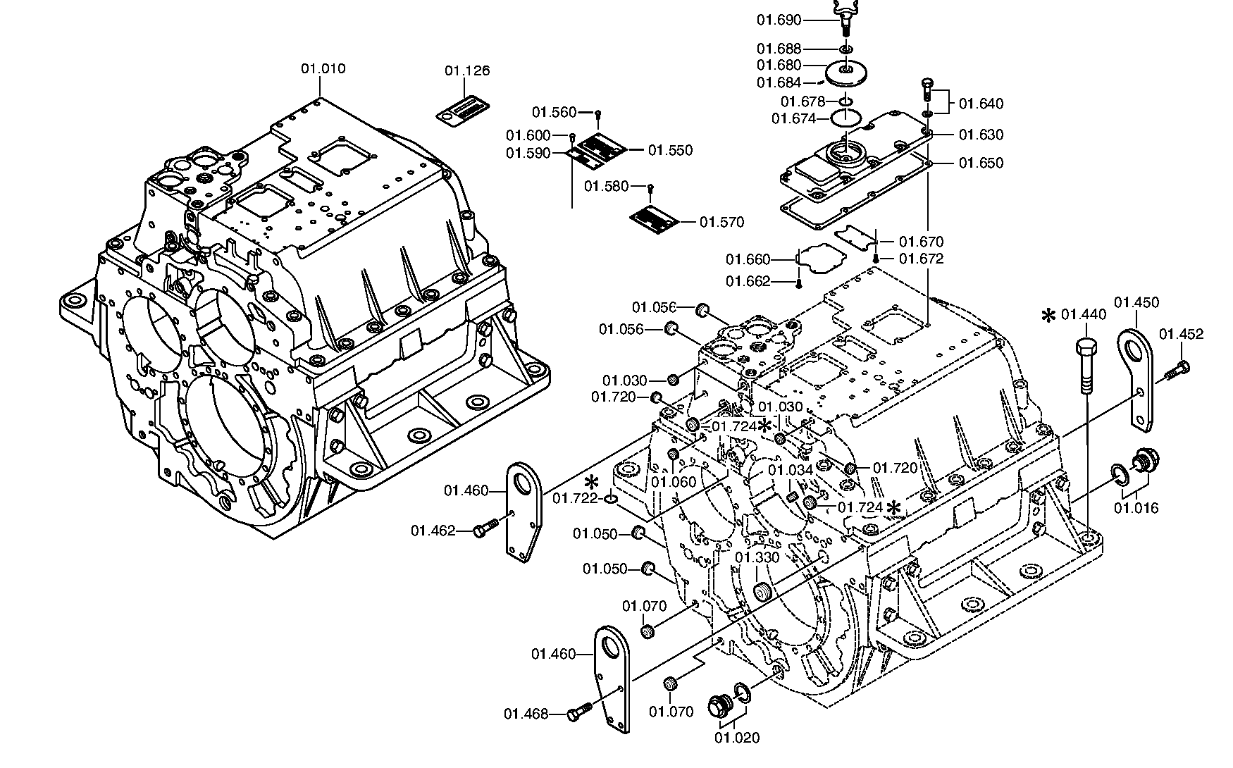 Шпилька 0636604180 ZF