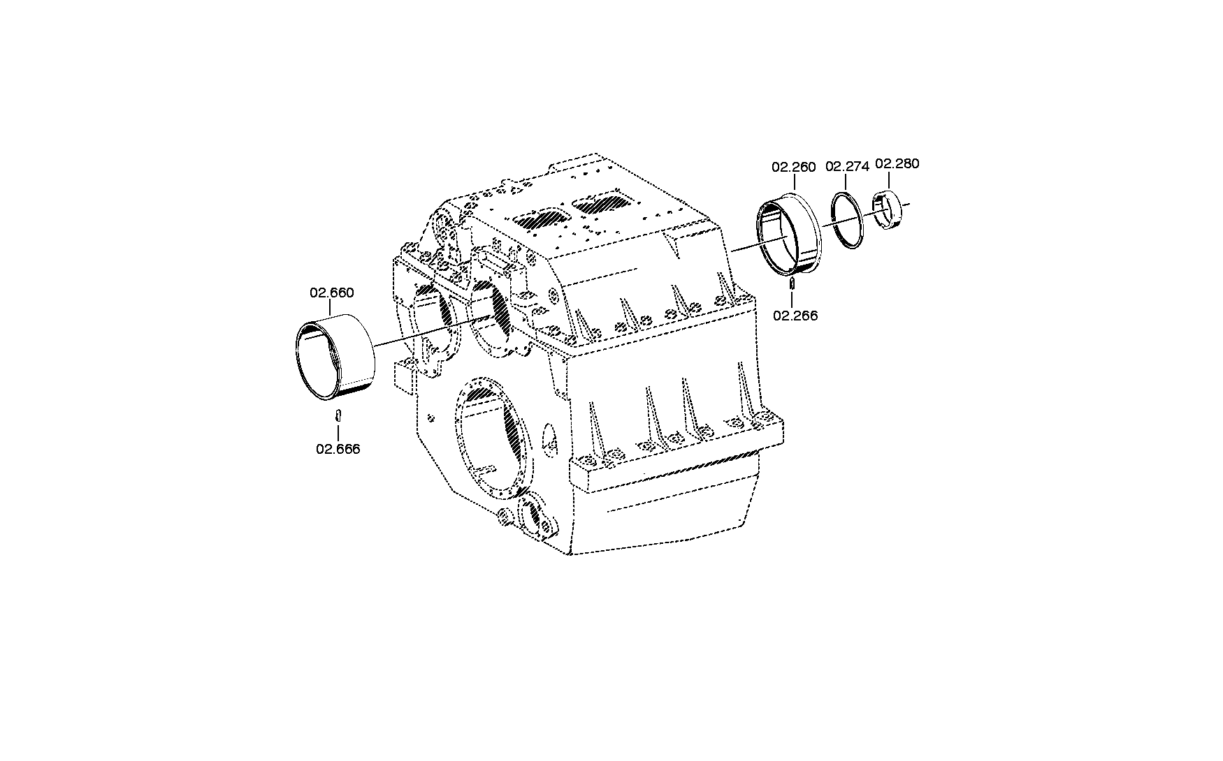 Опорная регулировочная шайба 3052302103 ZF