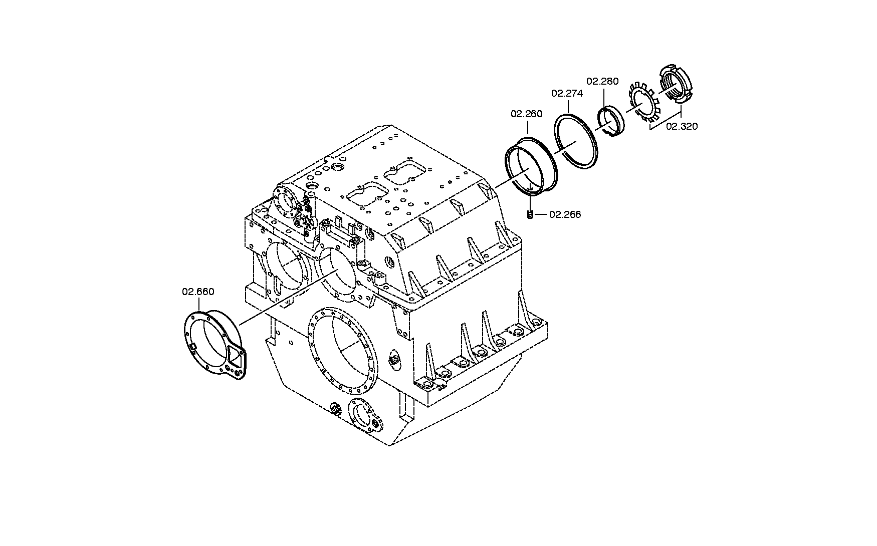 Ведущая шестерня 3052202073 ZF