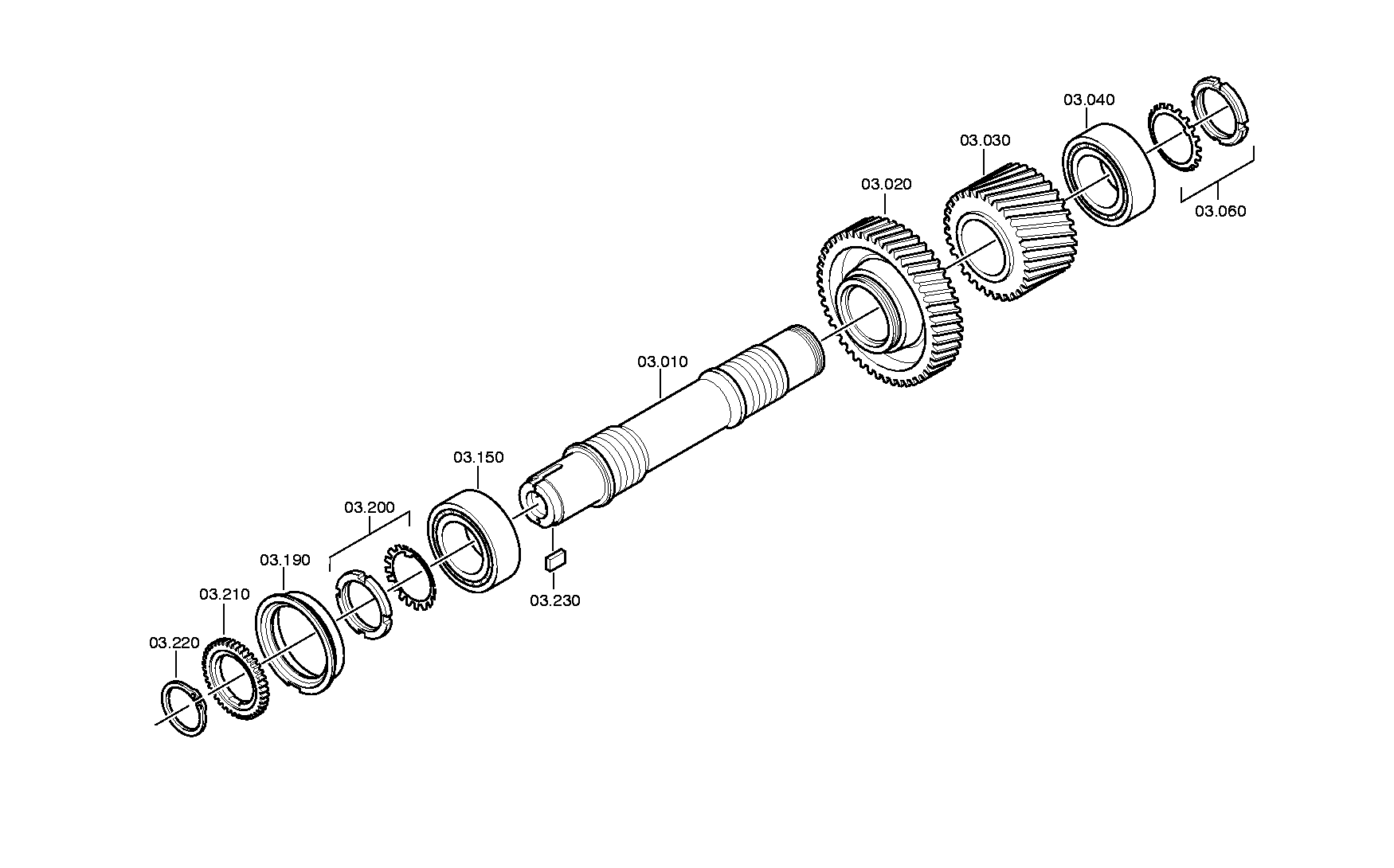 Прокладка 3052303067 ZF