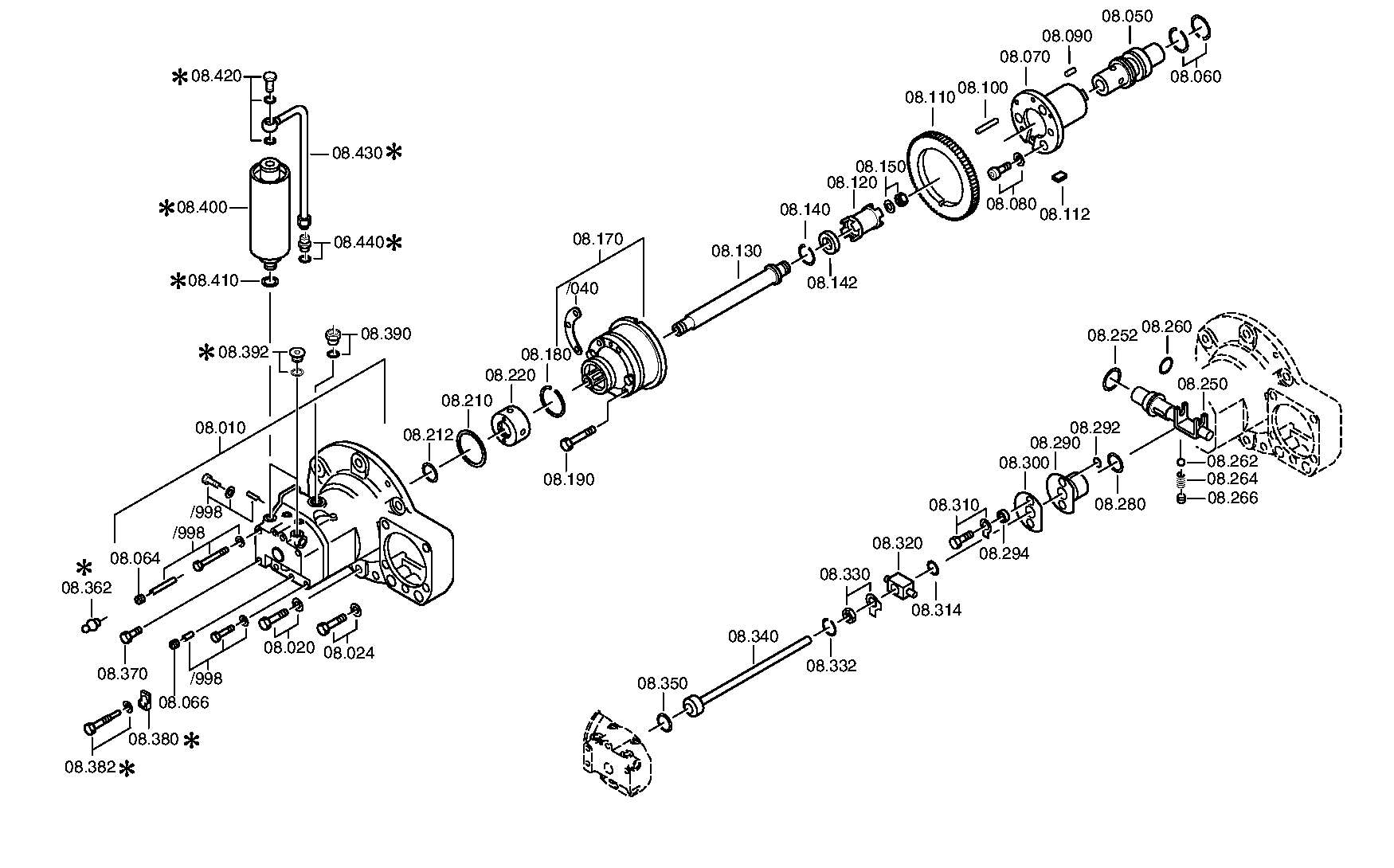 CONTROL HOUSING 3052209231 ZF