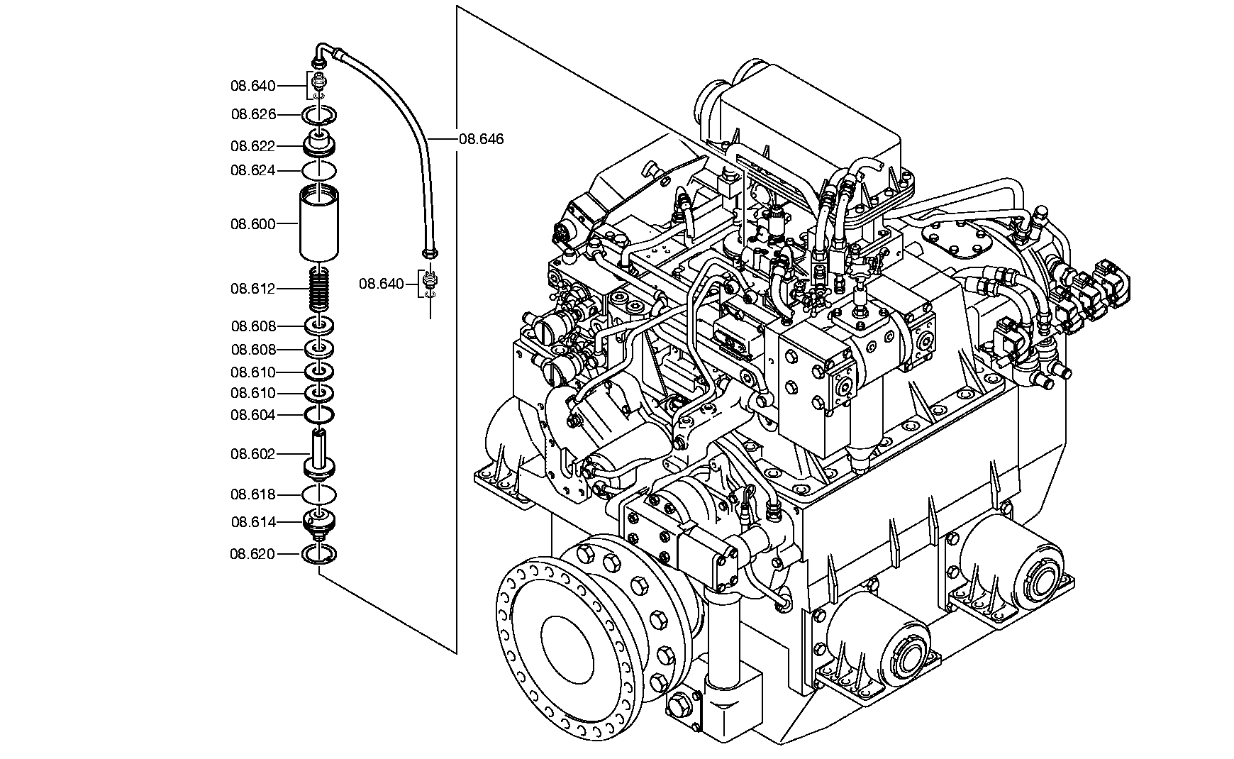 Крышка 3090308047 ZF