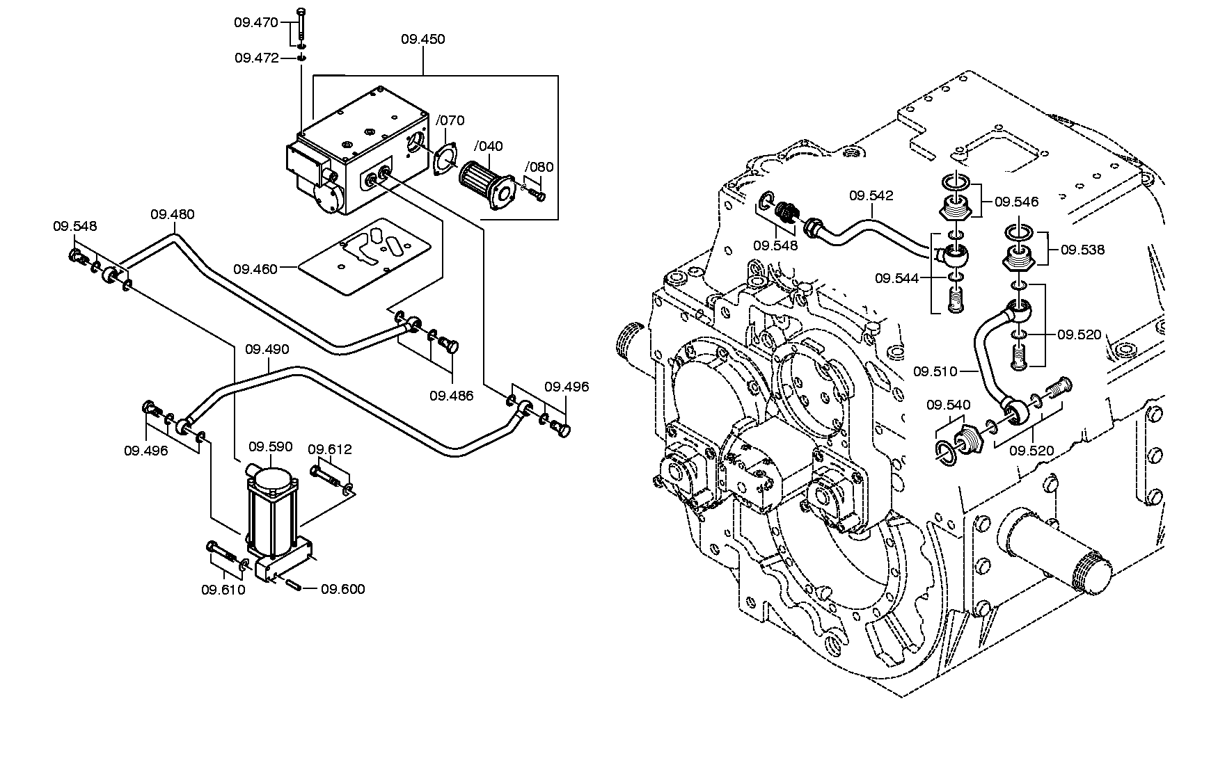 CONTROL HOUSING 3024209125 ZF