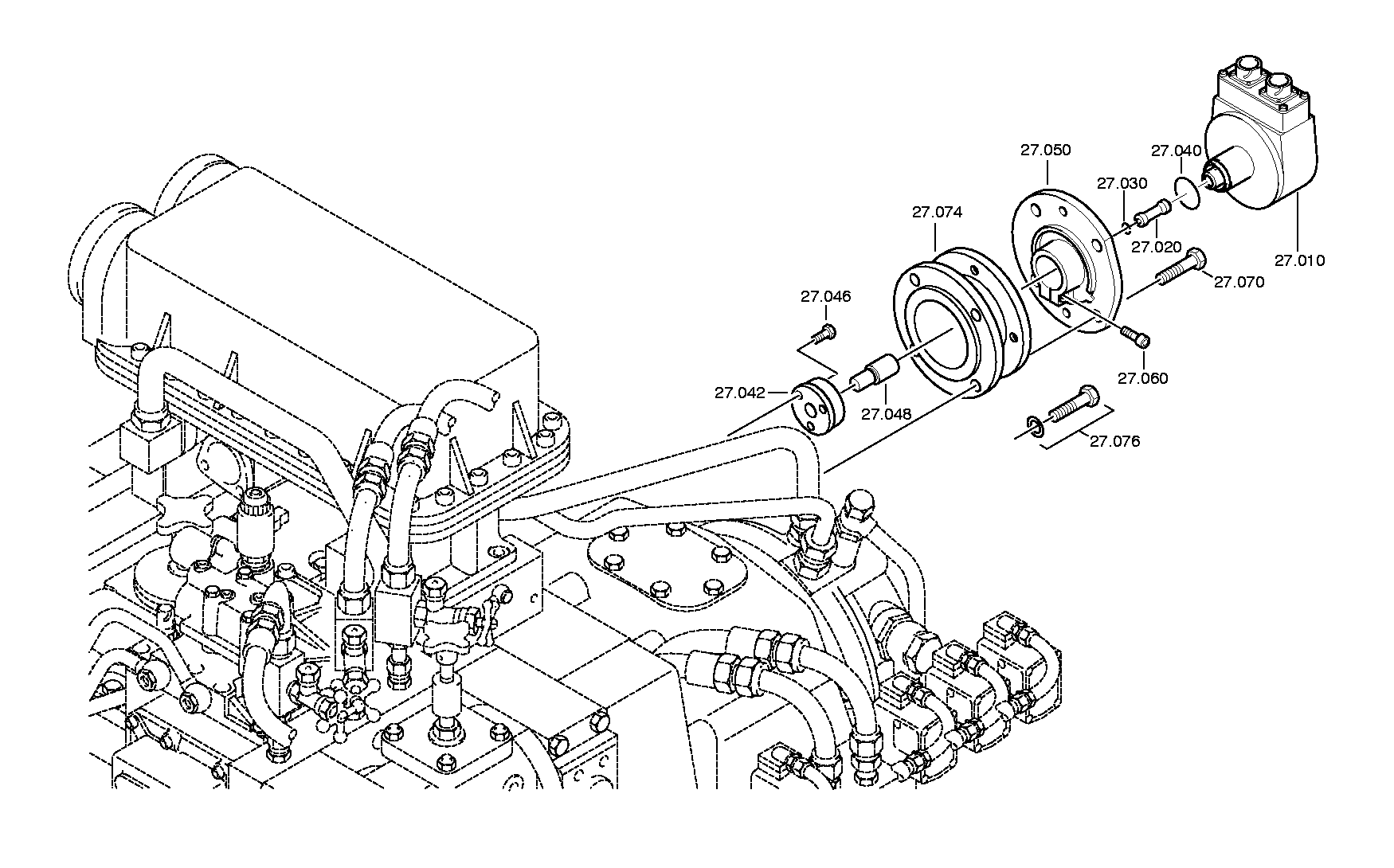 Поводок 3052309504 ZF